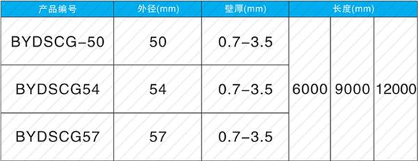 石家庄套筒式声测管加工产品规格尺寸